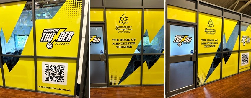 FASTSIGNS Help Manchester Based Netball Team Score Signage Goals
